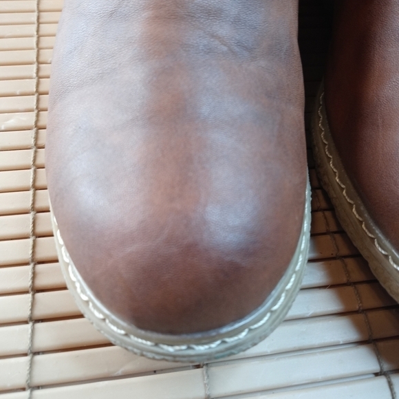 Dirty Laundry women's Wedge Heel brown lace combat Boots US/8M. TUpem - Picture 7 of 9